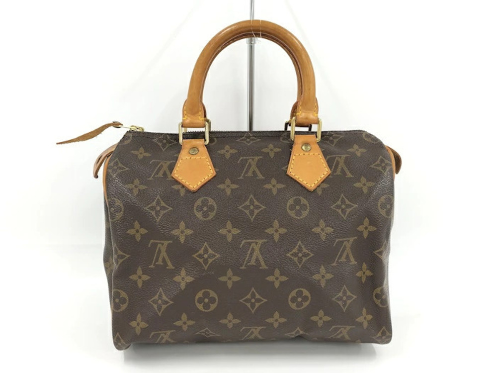 Louis Vuitton Monogram Bag Boston Speedy Brown